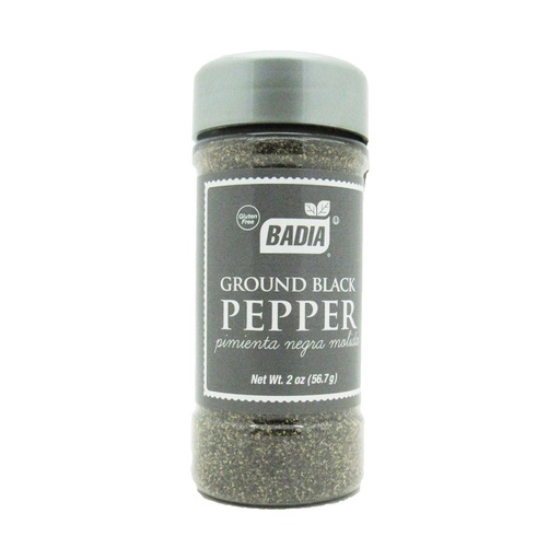 [015008] Pimienta Negra Badia Molida 56.7Gr