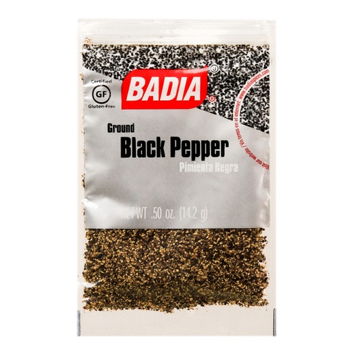 [050298] Pimienta Negra Badia Molina Bolsa 14Gr