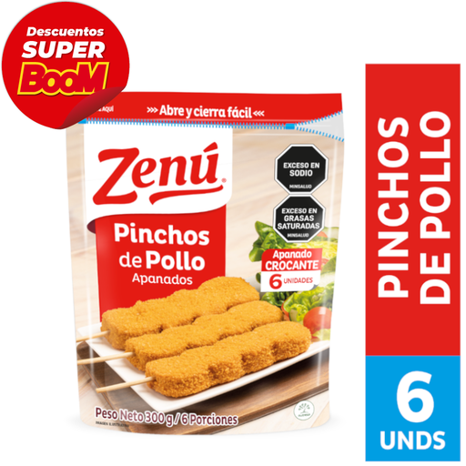 [051027] Pinchos Pollo Zenú 300Gr