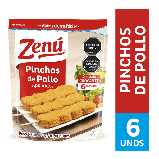[051027] Pinchos Pollo Zenú 300Gr