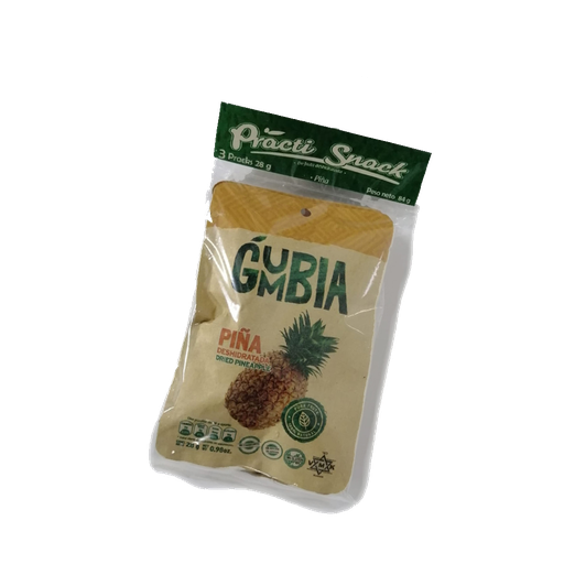 [052248] Piña Deshidratada Gumbia 3 Unidades 84Gr