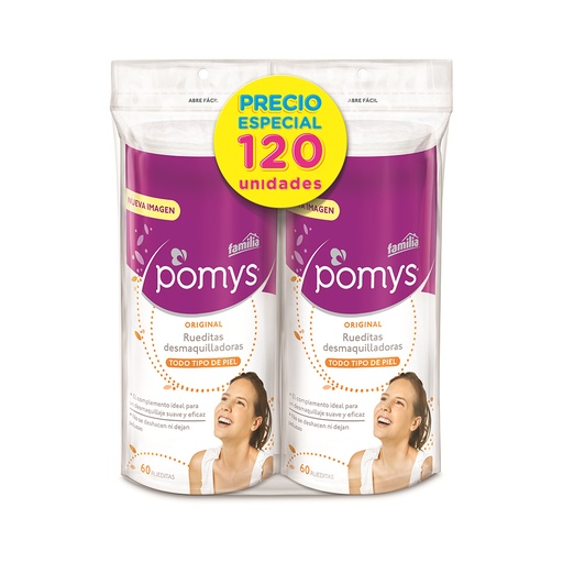 [019308] Pomy's Familia 60 Unidades 2 Paquetes Precio Especial
