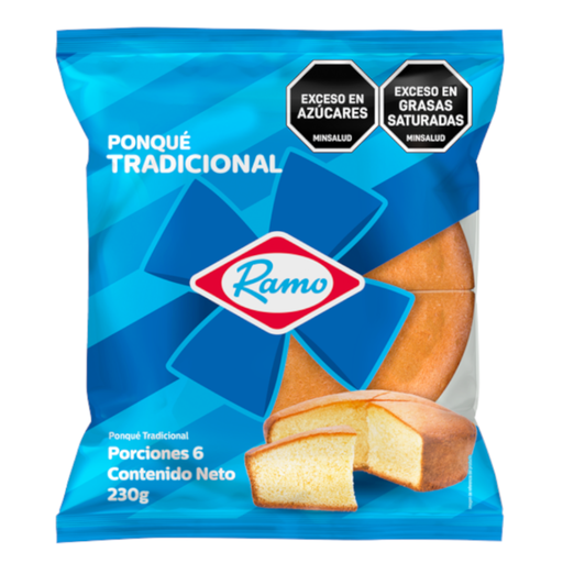 [047844] Ponqué Ramo Tradicional 230Gr