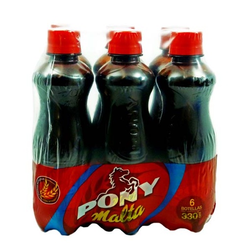 [011170] Pony Malta Pet 6 Unidades 1980Cc