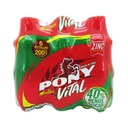 Pony Malta Vital Mini Pet 6 Unidades 200Cc