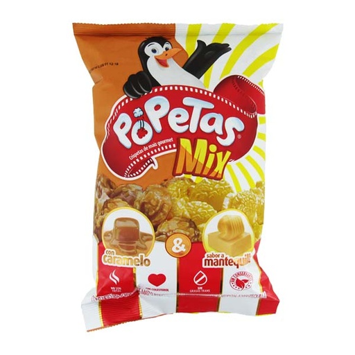 [041370] Popetas Mix Mantequilla Caramelo 121Gr