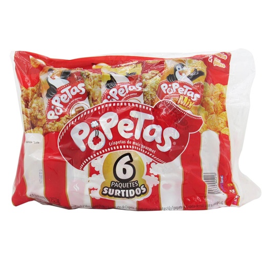 [049654] Popetas Multipack Surtidos 232.1 6 Unidades