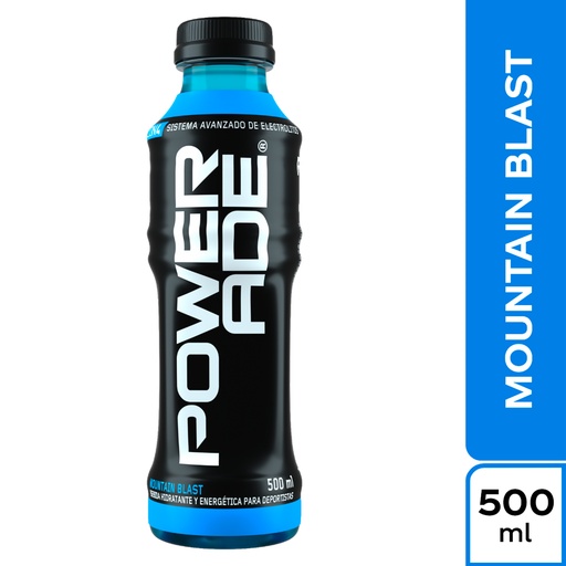 [009981] Powerade Ion4 Mountain Blast 500Ml