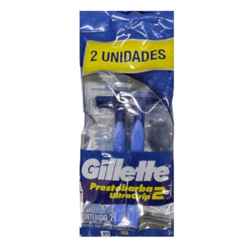 [052781] Prestobarba Ultragrip2 Gillette 2 Unidades