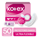 Protectores Kotex Ultraflex 50 Unidades