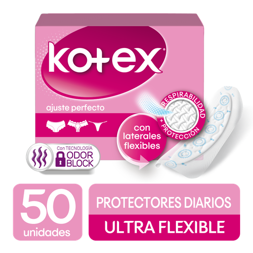 [047359] Protectores Kotex Ultraflex 50 Unidades