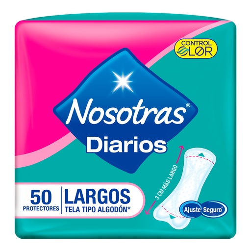 [012289] Protectores Nosotras Largos 50 Unidades