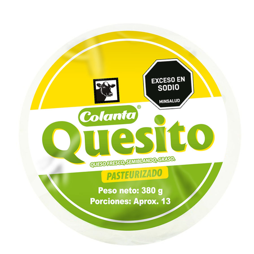 [053020] Quesito Colanta Redondo 380Gr