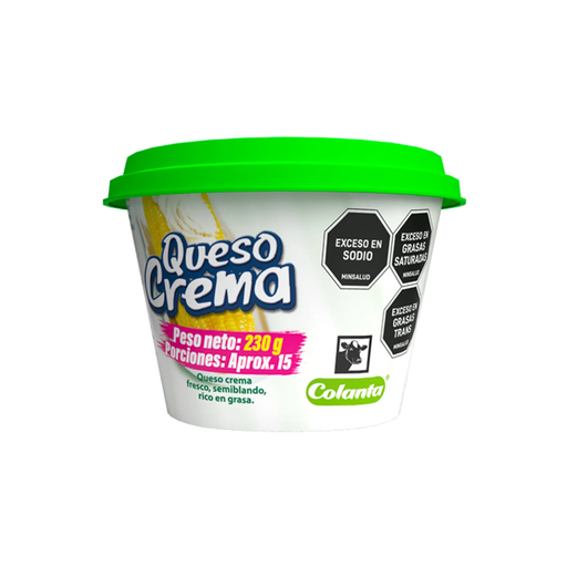[001263] Queso Crema Colanta 230Gr