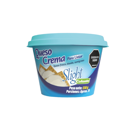 [008031] Queso Crema Slight Colanta 230Gr