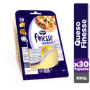 Queso Finesse Alpina Tajado 30 Unidades 450Gr