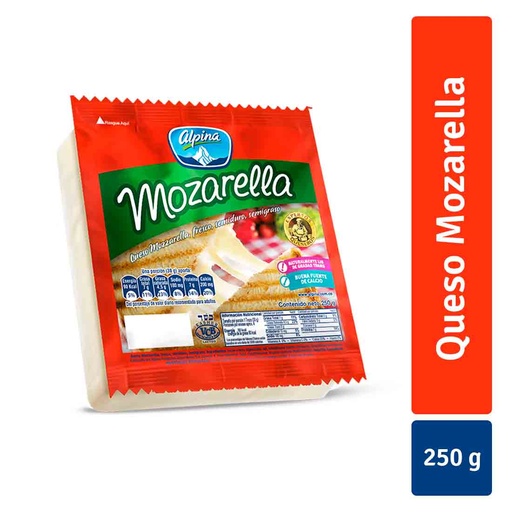 [014395] Queso Mozzarella Alpina 250Gr