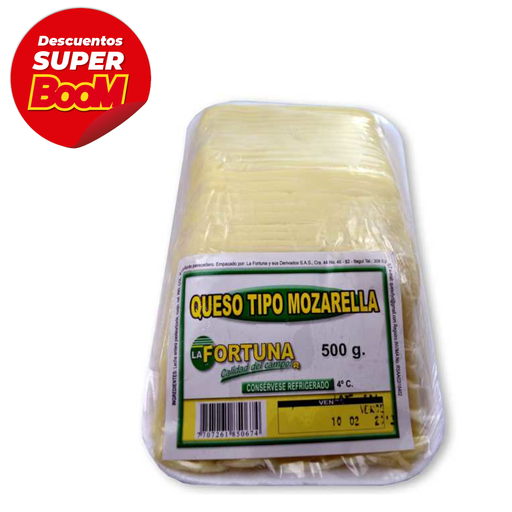 [006860] Queso Mozzarella La Fortuna 500Gr
