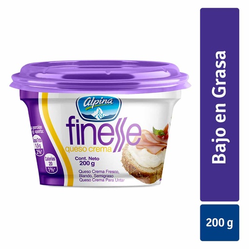 [005264] Queso Para Untar Finesse 200Gr