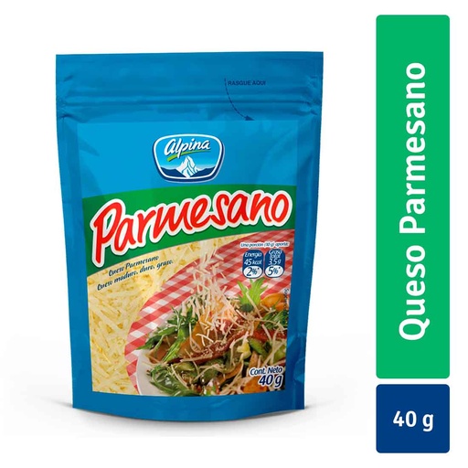 [005392] Queso Parmesano Alpina 40Gr