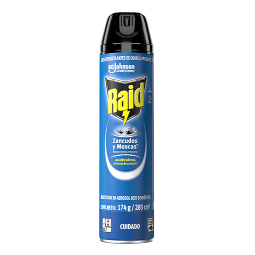 [012309] Insecticida Raid Eliminador de Voladores Spray 285ML