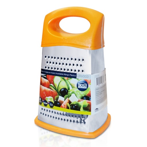 [013474] Rallador 4 Caras Dkasa Mango Plastico 23Cm
