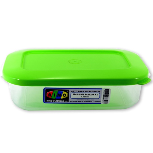 [006199] Recipiente Familiar N2 Rimo 1200Ml