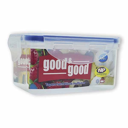 [010491] Recipiente Hermetico Rectangular Np 400Ml