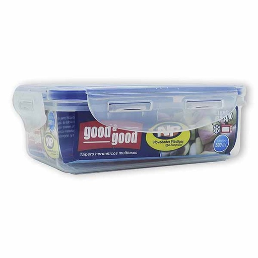 [010486] Recipiente Hermetico Rectangular Np 500Ml