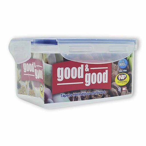 [010487] Recipiente Hermetico Rectangular Np 800Ml