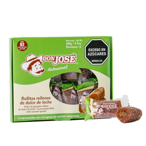 [002711] Rollitos Con Arequipe Don Jose 12 Unidades 280Gr