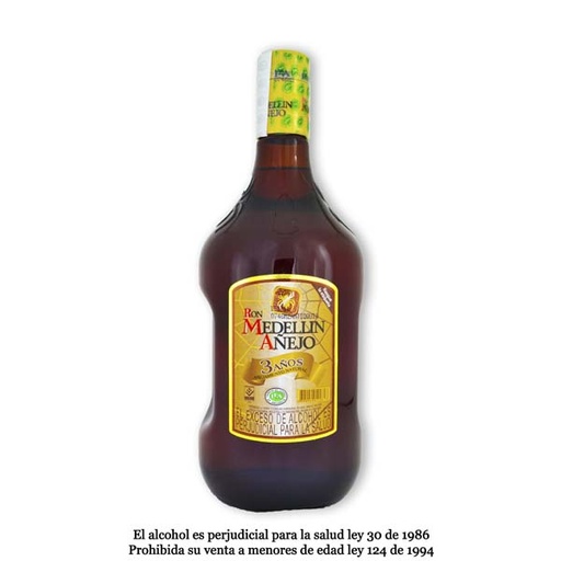 [008144] Ron Medellin Botella 2000Ml