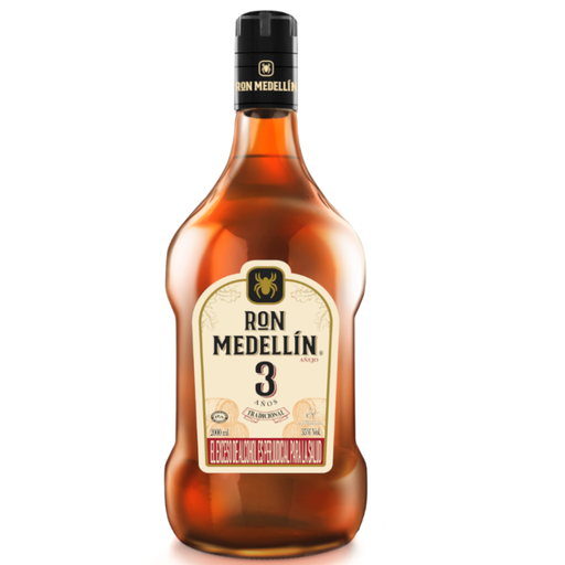 [008144] Ron Medellin Botella 2000Ml