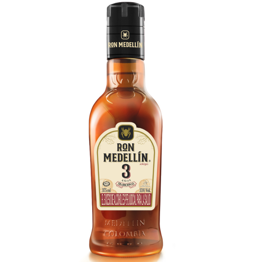 [008141] Ron Medellín Botella 375Ml