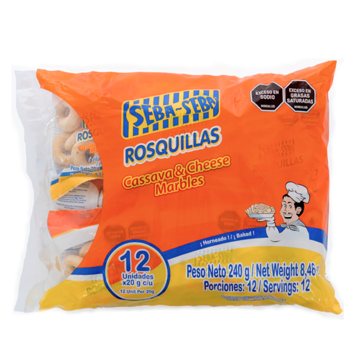 [011270] Rosquillas Seba-Seba 12 Unidades 240Gr