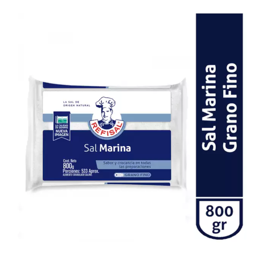 [045381] Sal Marina Refisal Bolsa 800Gr