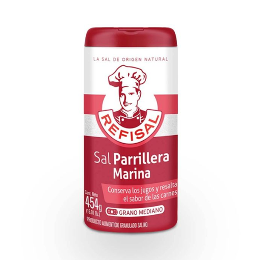 [045627] Sal Parrillera Refisal Barril 454Gr