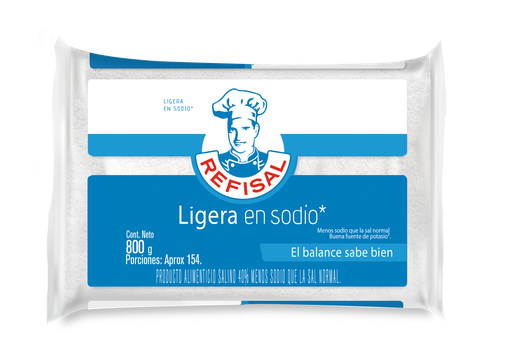 [051183] Sal Refisal Light Bolsa 800Gr