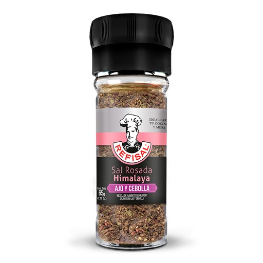 [053123] Sal Rosada Himalaya Refisal Ajo Y Cebolla 65Gr