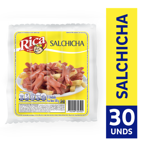 [047413] Salchicha Rica 500Gr