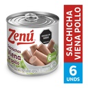 Salchicha Viena Pollo Zenu Lata 150Gr