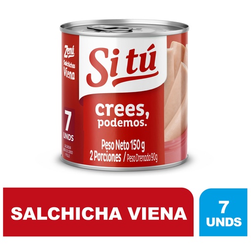 [001195] Salchicha Viena Zenú 150Gr