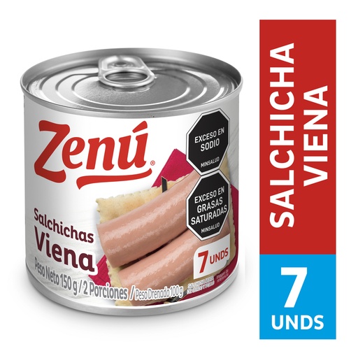 [001195] Salchicha Viena Zenú 150Gr