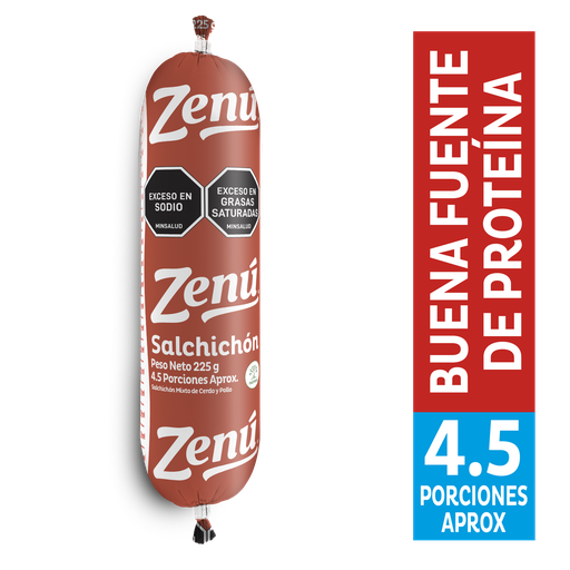 [002891] Salchichon Tradicional Zenu 225Gr