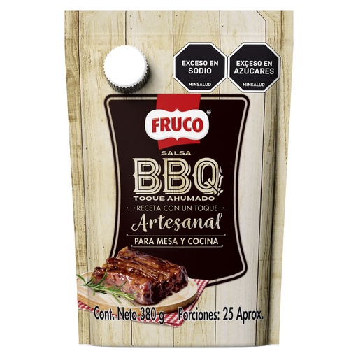 [052813] Salsa  Bbq Fruco Artesanal Doypak 380Gr