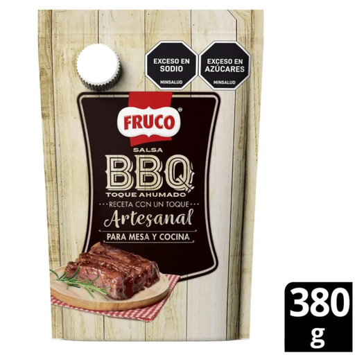 [052813] Salsa  Bbq Fruco Artesanal Doypak 380Gr