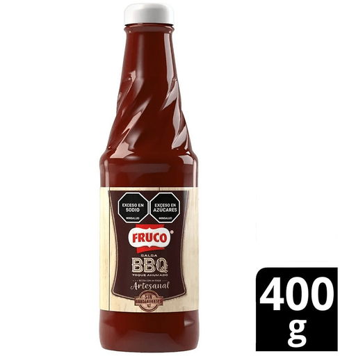 [052812] Salsa  Bbq Fruco Artesanal Frasco 400Gr