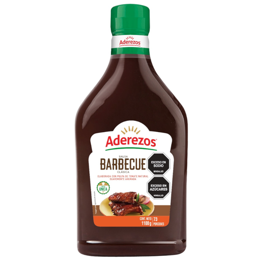 [005499] Salsa Bbq Aderezos Clásica Frasco 1100Gr