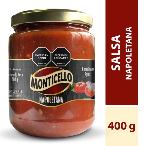 [043422] Salsa Monticello Napolitana 400Gr