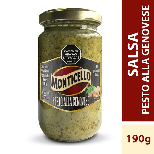 [043421] Salsa Monticello Pesto Genovese 190Gr